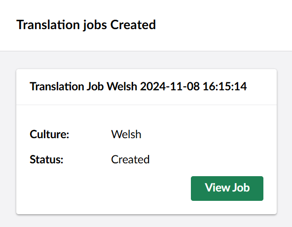 Submitted for translation